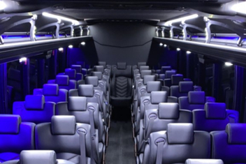 Memphis Charter Bus Interior