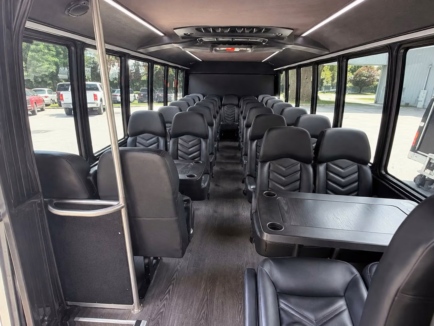 20 passenger minibus interior