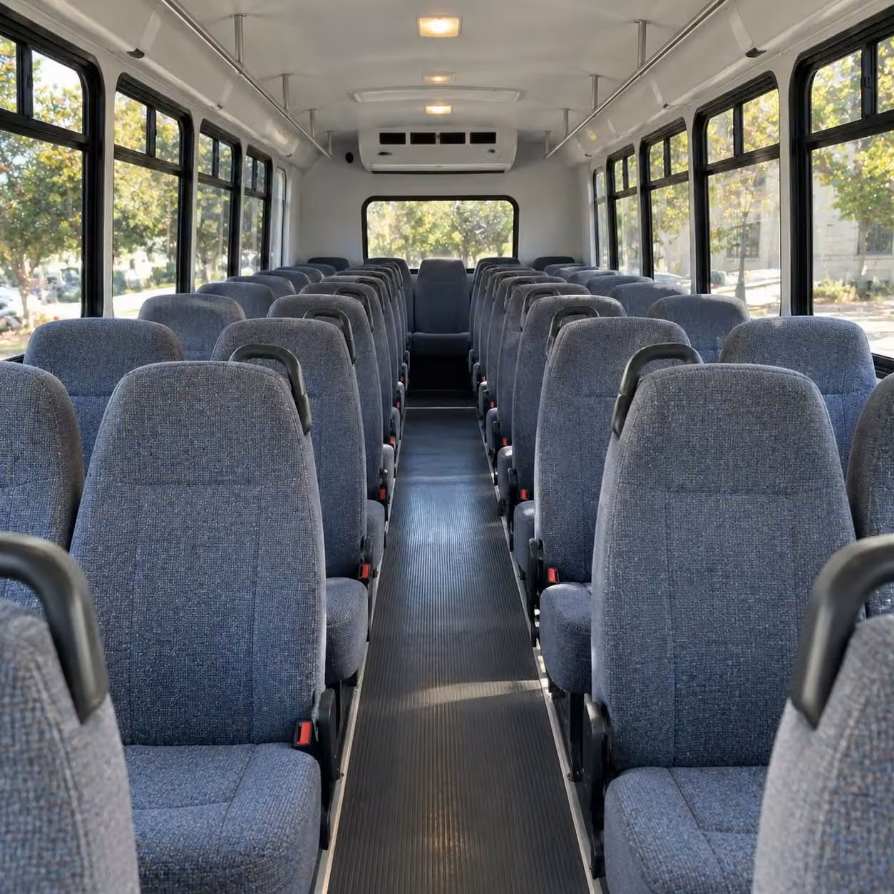 30 passenger minibus interior