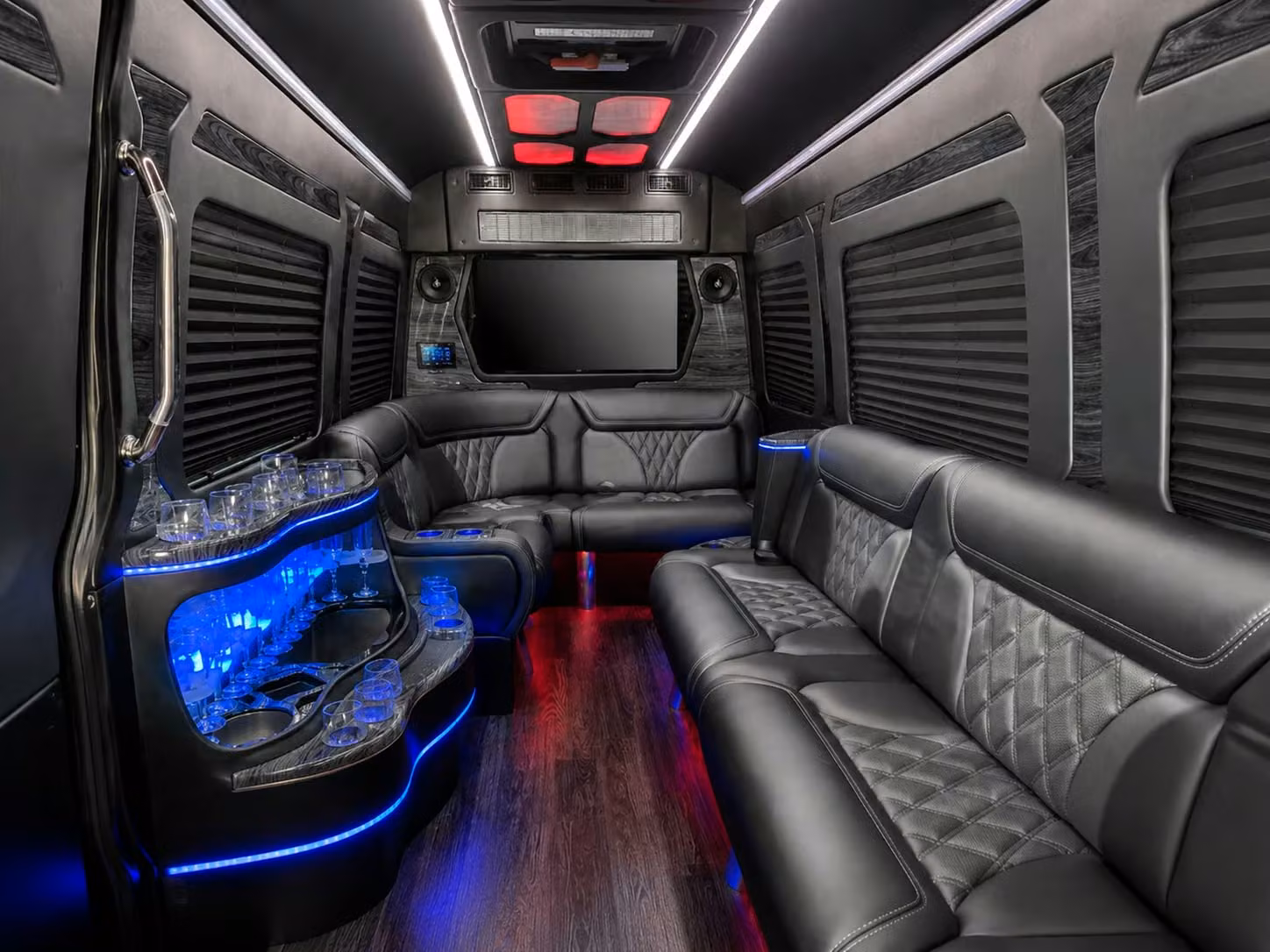 sprinter limousine inside
