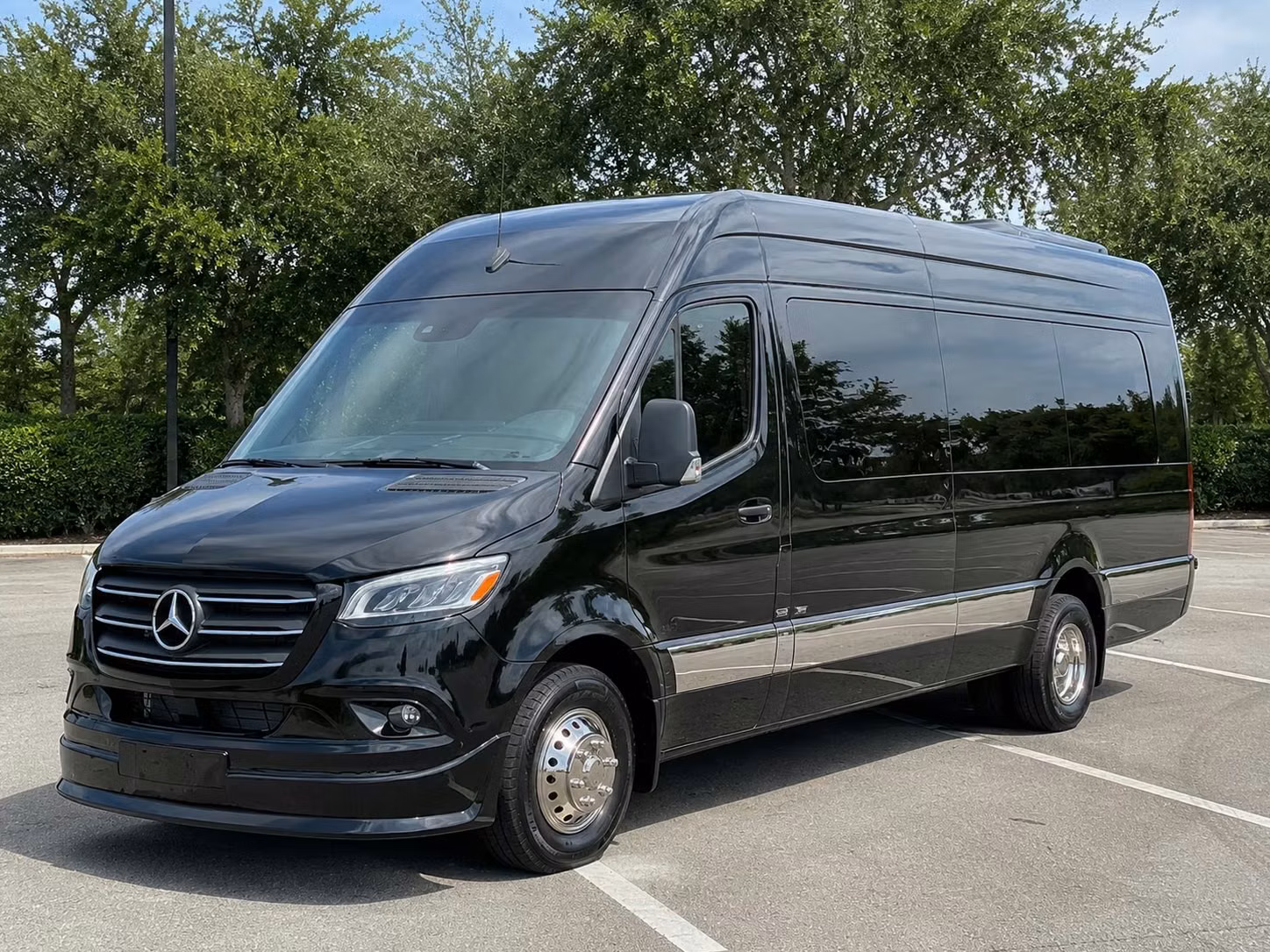 sprinter van with driver